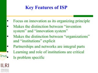 Integrating innovation systems perspective and value chain analysis into agricultural R4D: issues and challenges