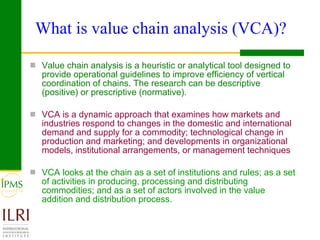 Integrating innovation systems perspective and value chain analysis into agricultural R4D: issues and challenges