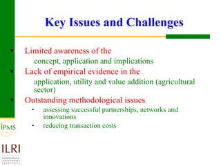 Integrating innovation systems perspective and value chain analysis into agricultural R4D: issues and challenges