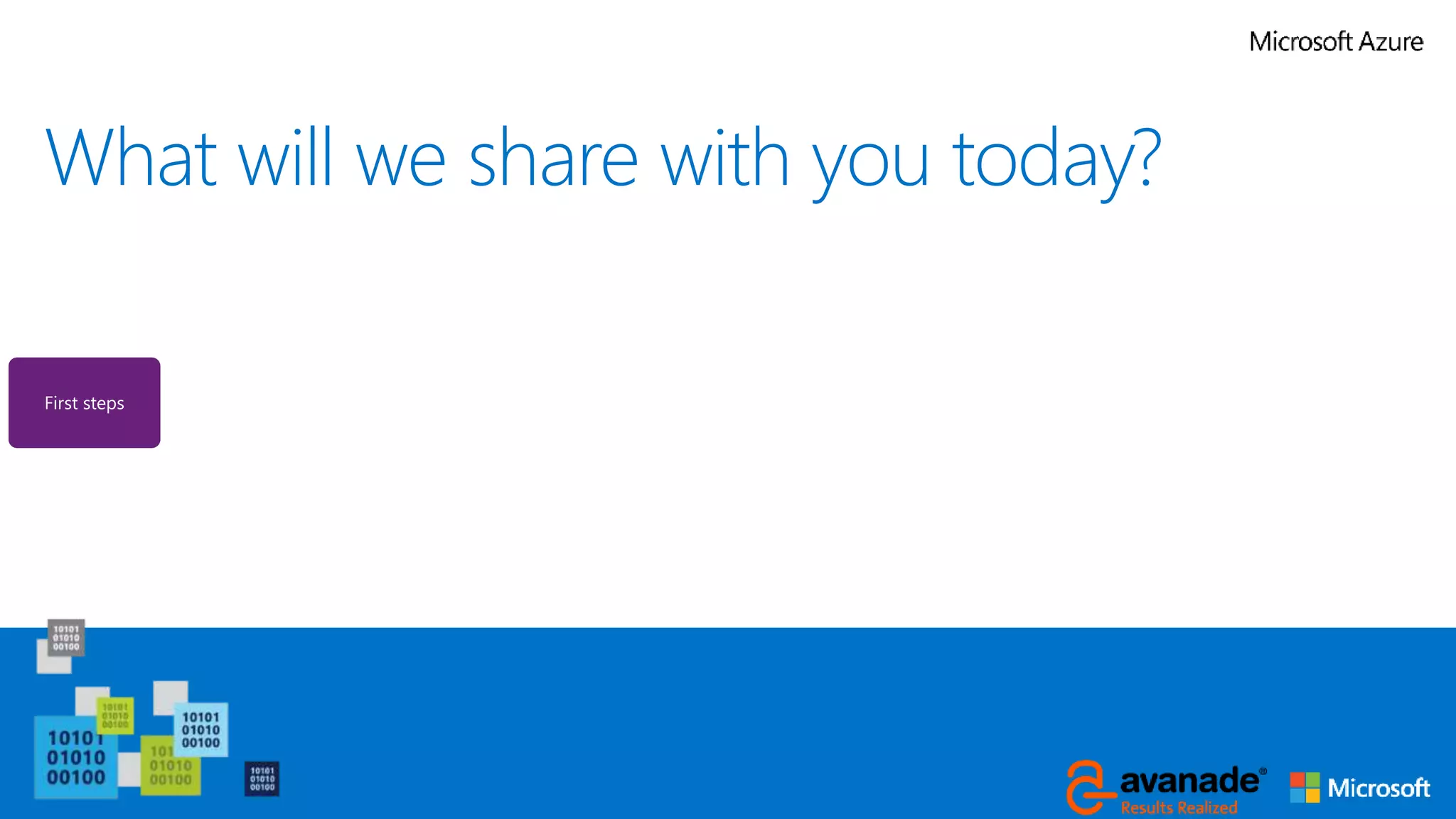 What will we share with you today?
First steps
First Production
Product
Implementation
shift
Introduction of
Logic Apps
Specific
implementations
Lessons learned Future
 