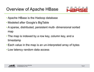 Integration of Hive and HBase | PDF