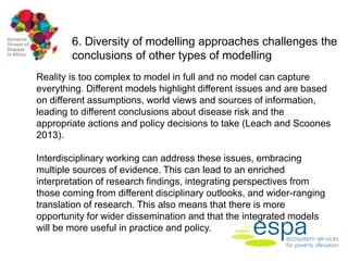 Dynamic drivers of disease in Africa: Integration of participatory research