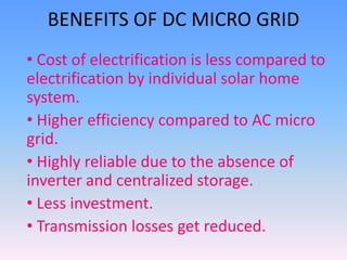 INTEGRATION OF RENEWABLE ENERGY IN DC MICROGRID.pptx