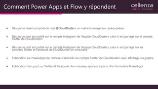 Comment Power Apps et Flow y répondent
 