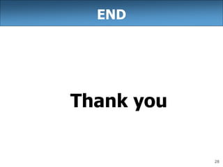 28
END
Thank you
 