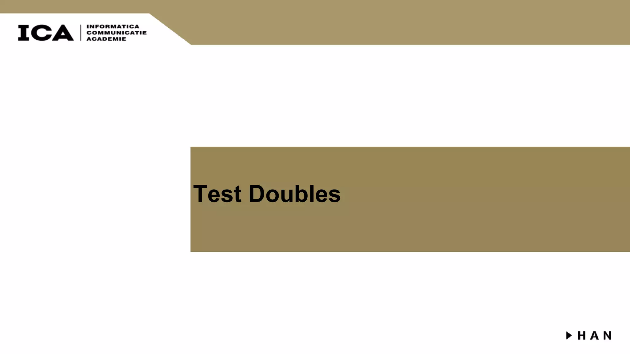 Test Doubles 