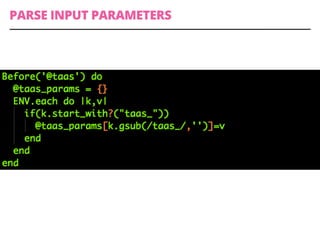 PARSE INPUT PARAMETERS
 