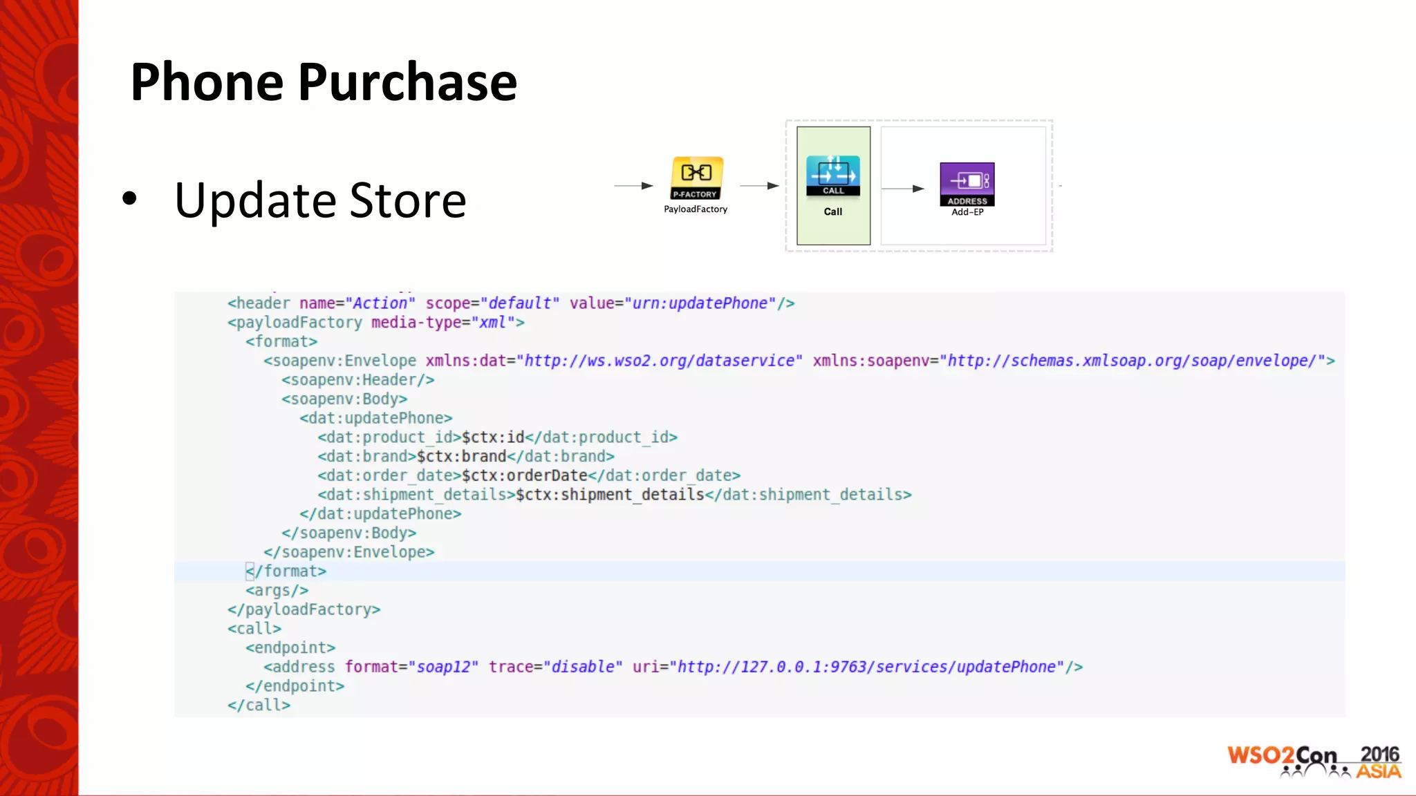 Phone	Purchase	
•  Update	Store	
 