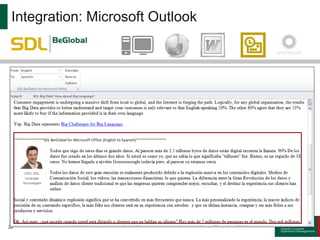 Integration: Microsoft Outlook
20
 