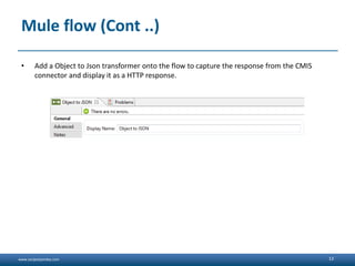 Integration with CMIS using Mule ESB | PPTX | Computing | Technology ...