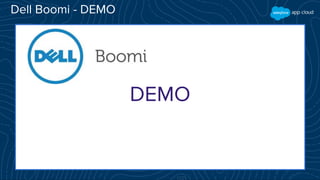 Dell Boomi - DEMO
DEMO
 