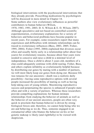 Wilson Intervention Examples Integrative and Biopsychosocial Approaches in Contemporary Clinica.docx