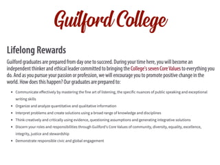 Guilford College
 
