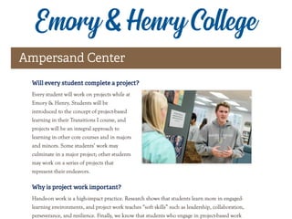 Emory & Henry College
 