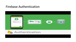 Firebase Authentication
 