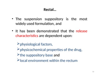 Formulation Suppositories Integreted II-Suppositories & Pessaries.pptx