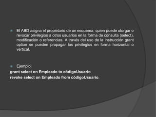 Integridad Y Seguridad En Las Bases De Datos