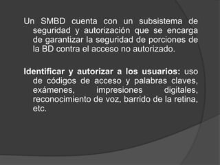 Integridad Y Seguridad En Las Bases De Datos