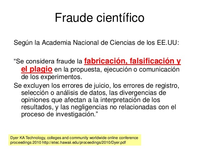 Integridad científica