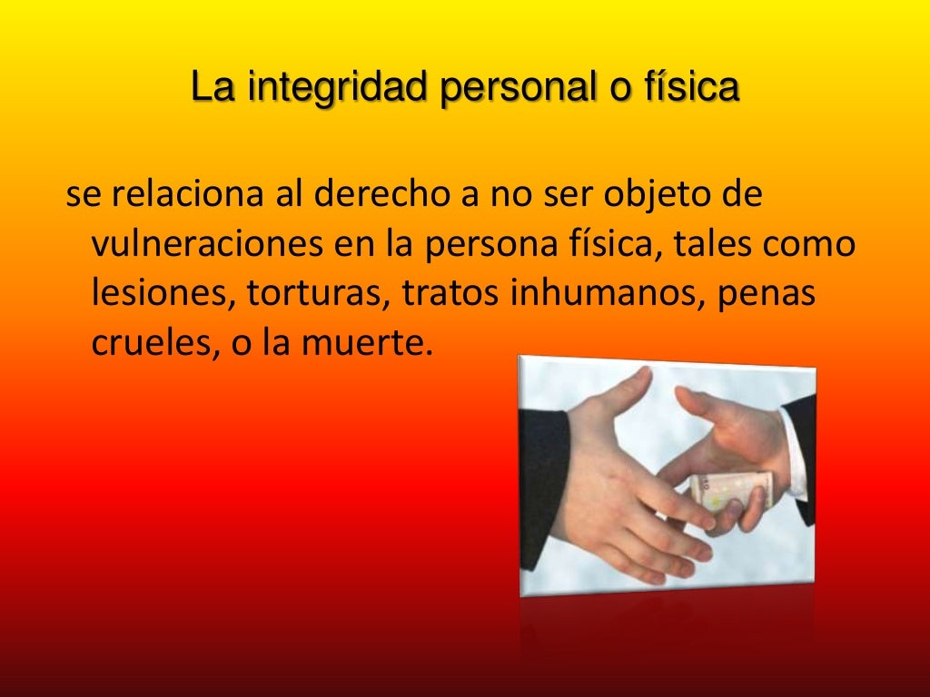 Integridad personal