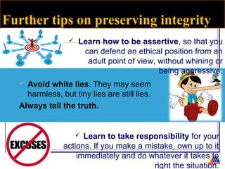 Integrity | PPT | Islam | Religion & Spirituality