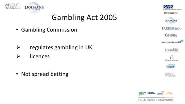Uk gambling act of 2005