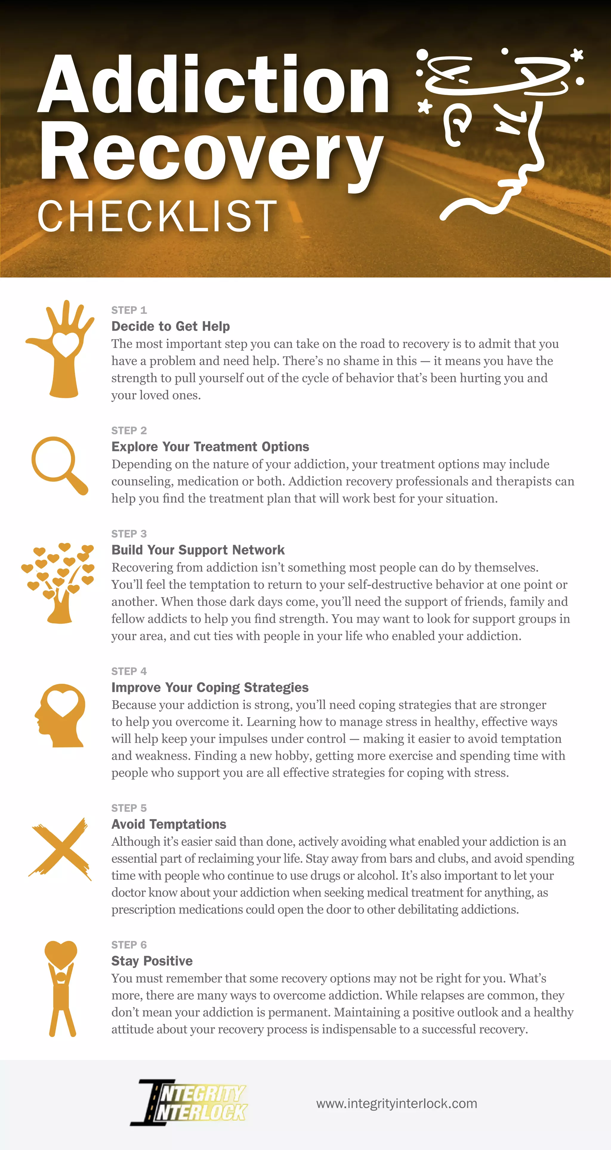 Addiction Recovery Checklist | PDF