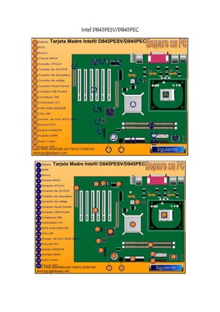 Intel D845PESV/D845PEC
 