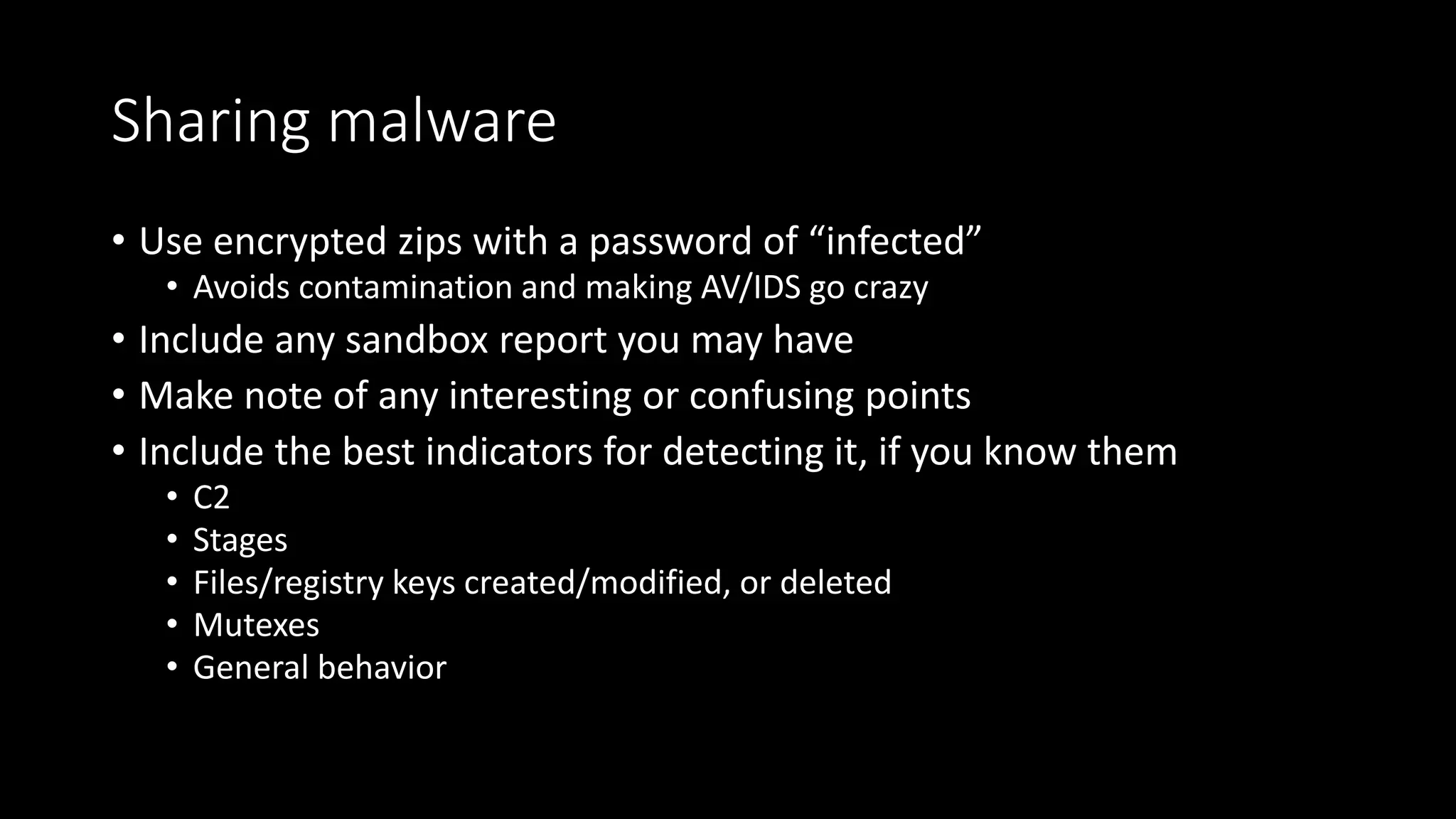 The state of sharing solutions
 