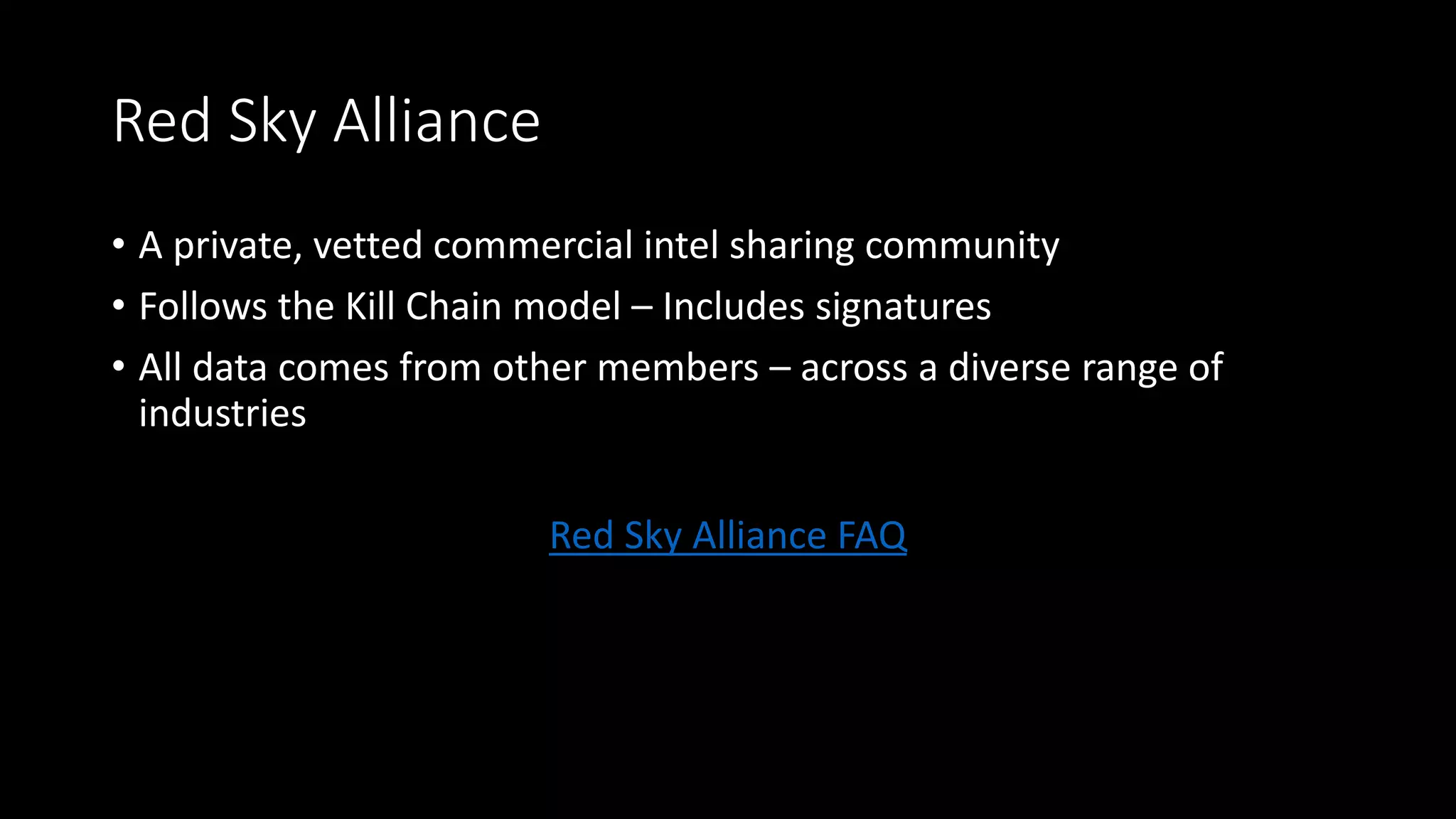 Defanging attack data
• Defang malicious URLs and mail addresses when posting to places
that auto-link, such as IMs and some forums
• That way, a researcher doesn’t accidently click on a malicious link
• Common conventions
• Replace http with hxxp
• Replace . with [.]
 