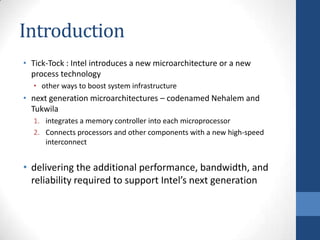 Intel® quick path architecture without video | PPTX