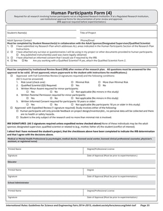 Intel Form Template.pdf Intel isef-intl-rules-and-guidelines-2015-final-v1-7-2015 with-forms | PDF