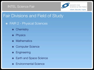 Intel Science Fair | KEY
