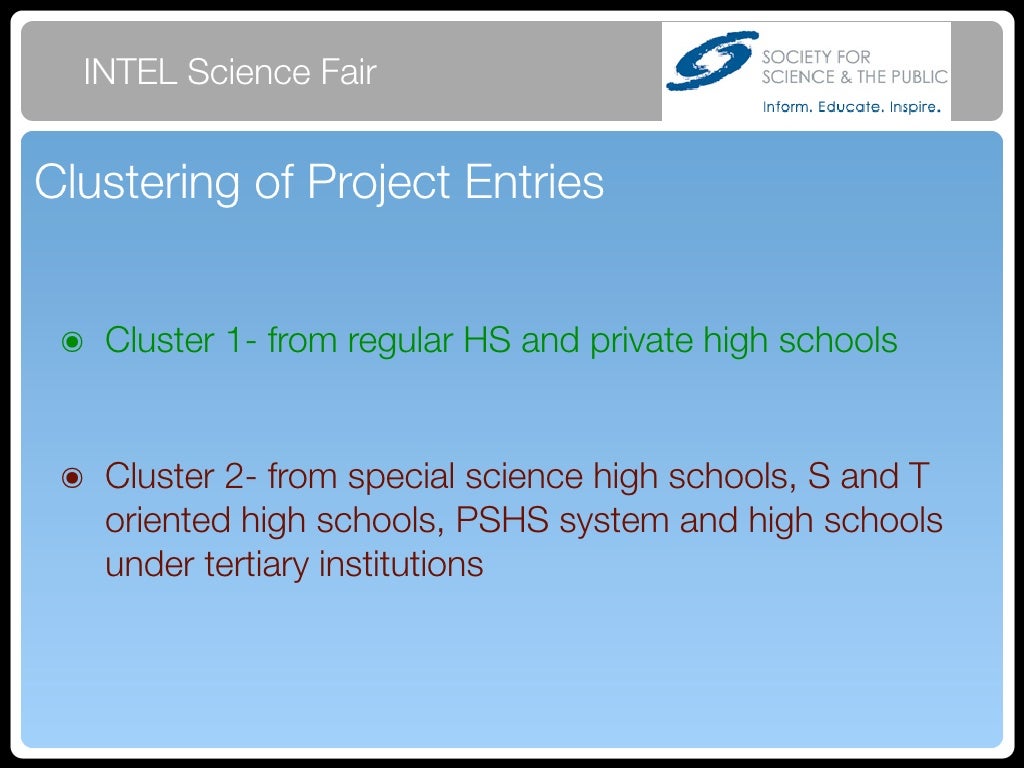 Intel Science Fair