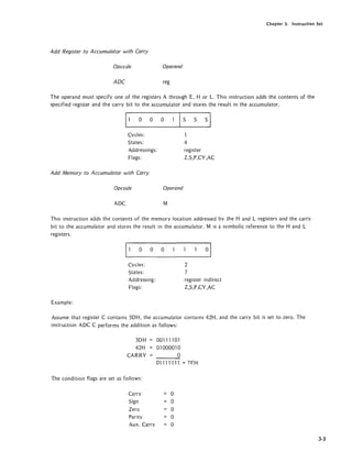 Intel 8080 8085 assembly language programming 1977 intel | PDF
