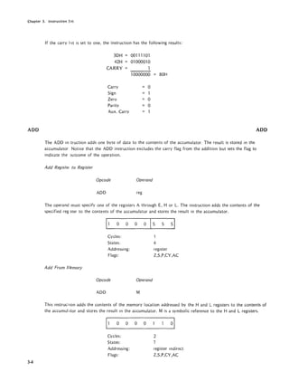 Intel 8080 8085 assembly language programming 1977 intel | PDF