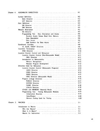 Intel 8080 8085 assembly language programming 1977 intel | PDF