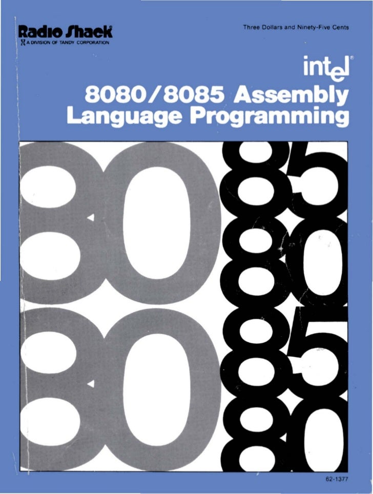 Intel 8080 8085 assembly language programming 1977 intel