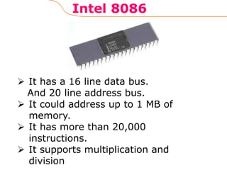 Intel 80 Pinout Intel 8086 internal architecture & pin diagram | PPTX