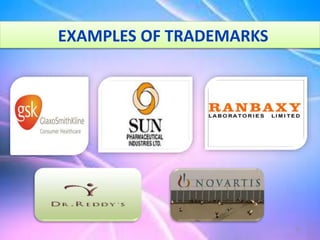 EXAMPLES OF TRADEMARKS
25
 