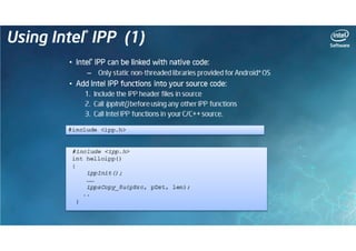 Intel Software Android Webinar Series: Sviluppare le vostre app per Android, la proposta di Intel (Francesco Baldassarri)