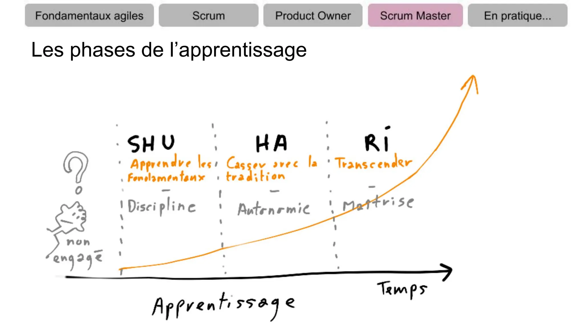 Les phases de l’apprentissage
 