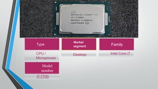 Intel I7 Processor Models Intel core i7 | PDF