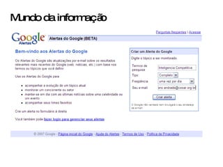 Mundo da informação 