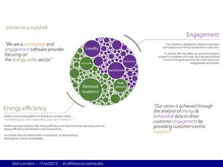 SMI London – 17/4/2015 #utilitiescocialmedia
 