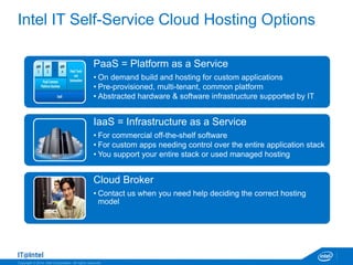 Intel Cloud Foundry and OpenStack | PPTX