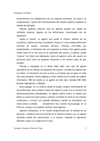 Inteligencia Artificial.