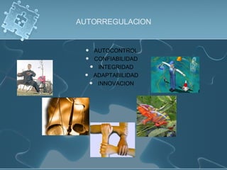 AUTORREGULACION AUTOCONTROL CONFIABILIDAD INTEGRIDAD ADAPTABILIDAD INNOVACION 