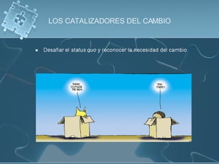 LOS CATALIZADORES DEL CAMBIO 