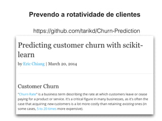 https://github.com/tarikd/Churn-Prediction
Prevendo a rotatividade de clientes
 